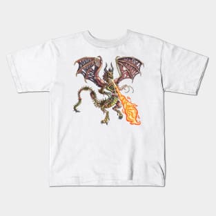 Zombie Dragon Kids T-Shirt